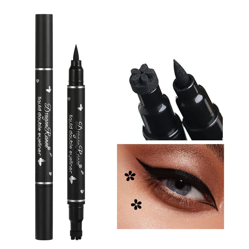 Double-Ended Waterproof Stamp Eyeliner Pen