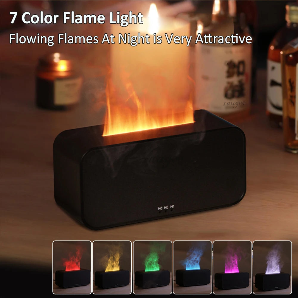 Mini Flame Aroma Diffuser Humidifier