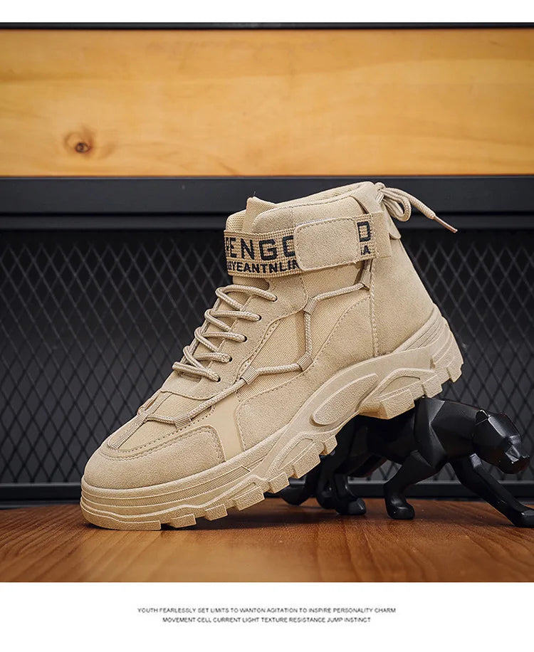 Men's Platform Desert Boots