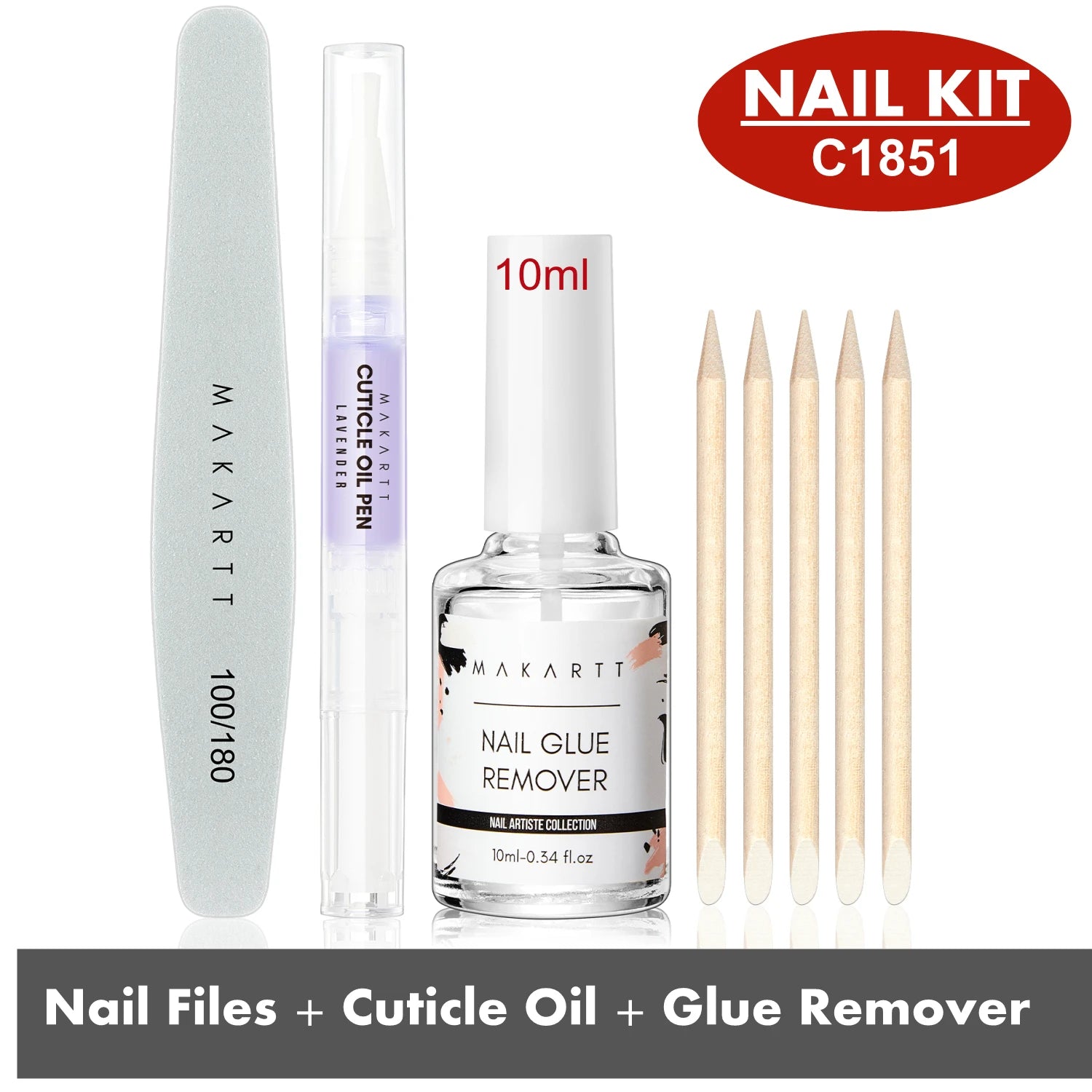 Acetone-Free Nail Glue Remover