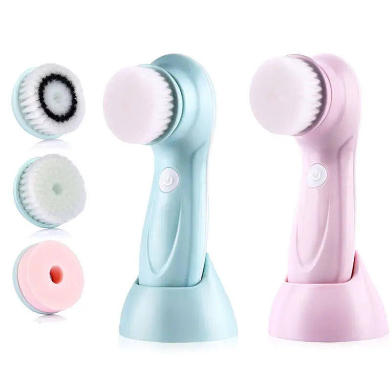 3-in-1 Electric Facial Cleansing Brush