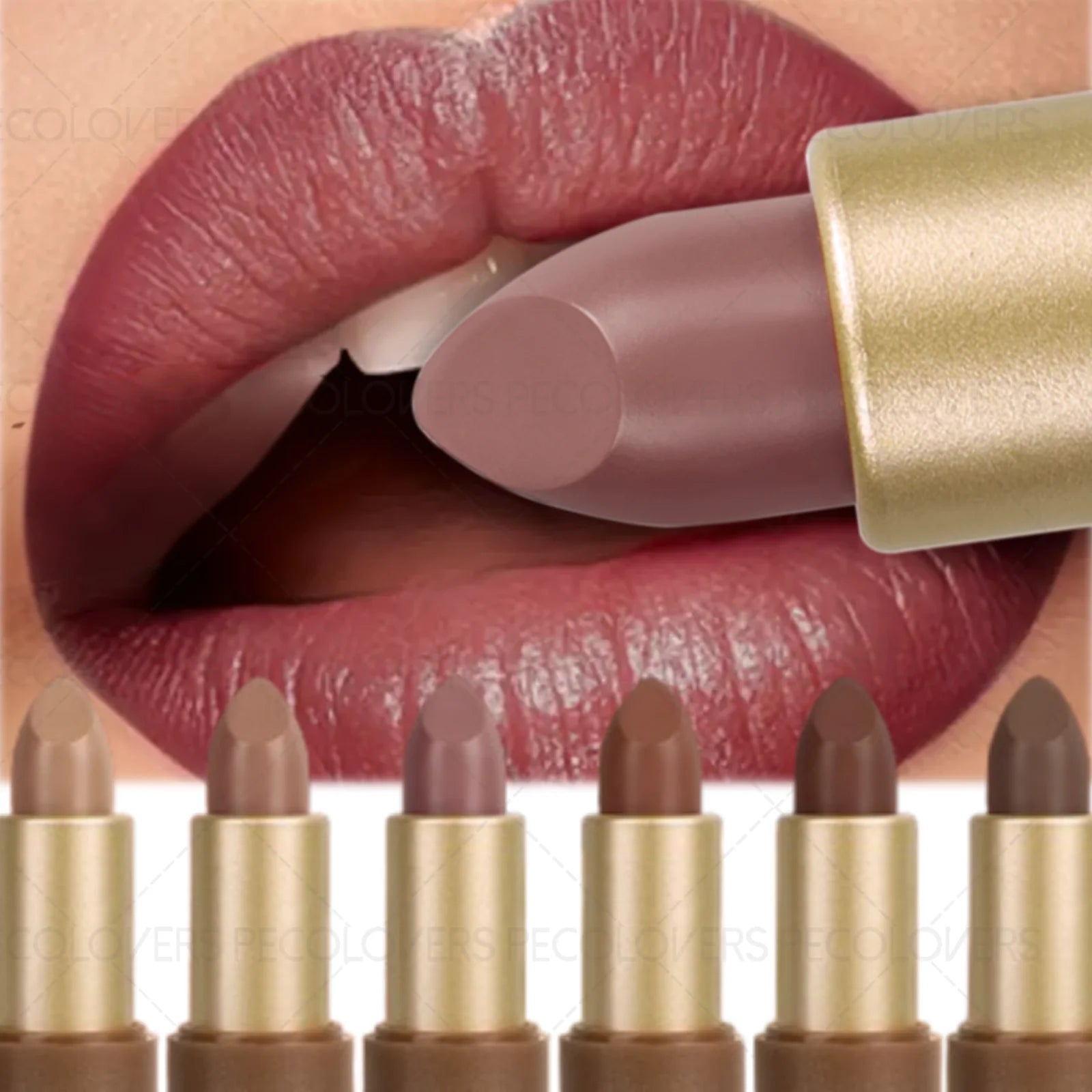 Velvet Brown Matte Lipstick