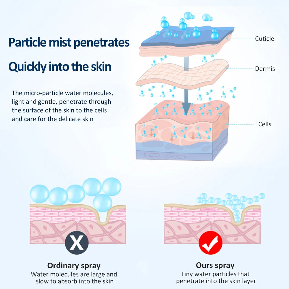 Portable Mini Nano Facial Steamer