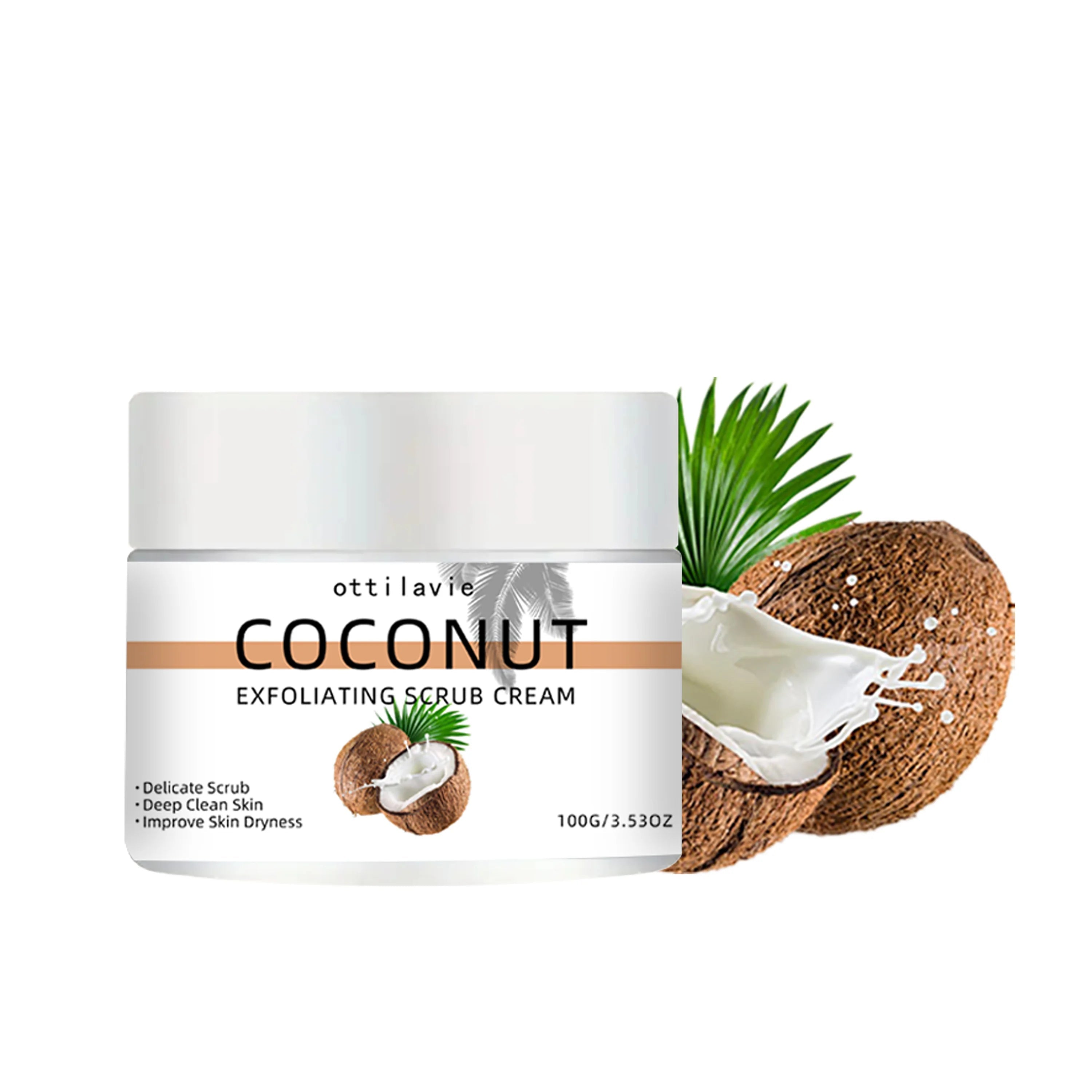 Coconut Exfoliating Scrub Cream