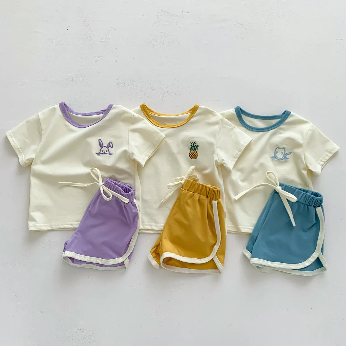 Summer Baby Tracksuit Set