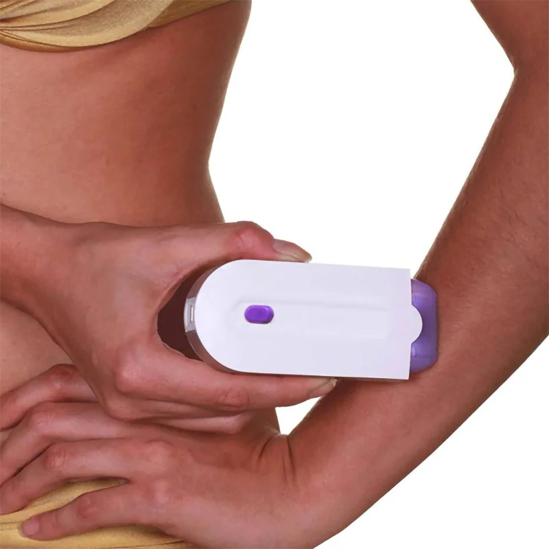 Rechargeable Blue-Light Epilator for Face