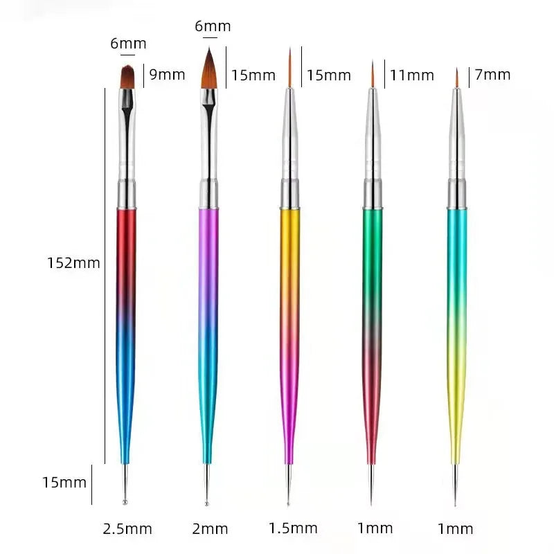 Professional Nail Art Brush Set