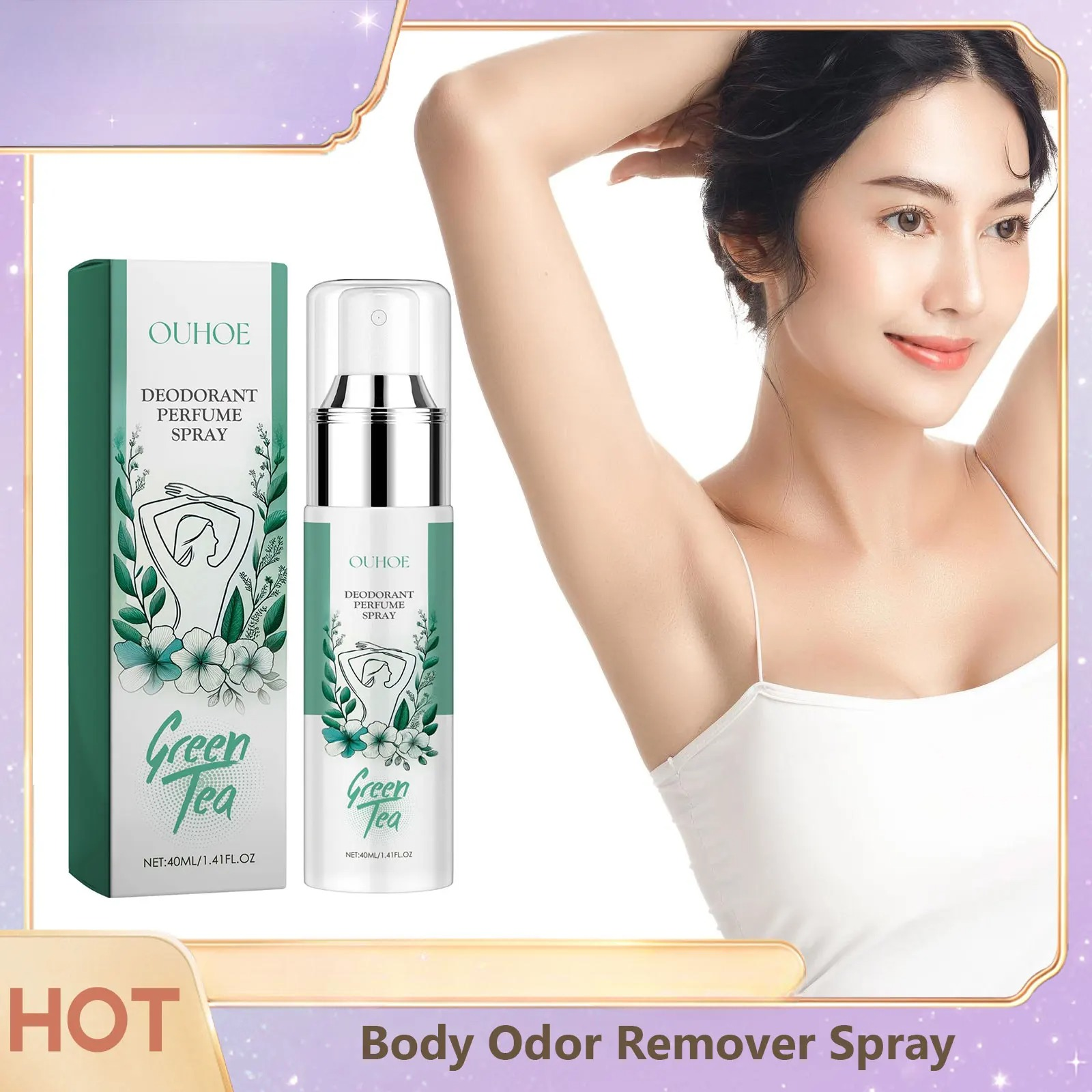 Refreshing Underarm Deodorant Spray