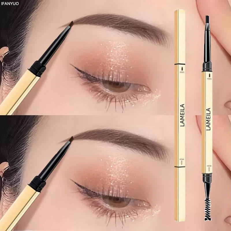 Waterproof Double-Head Eyebrow Pencil