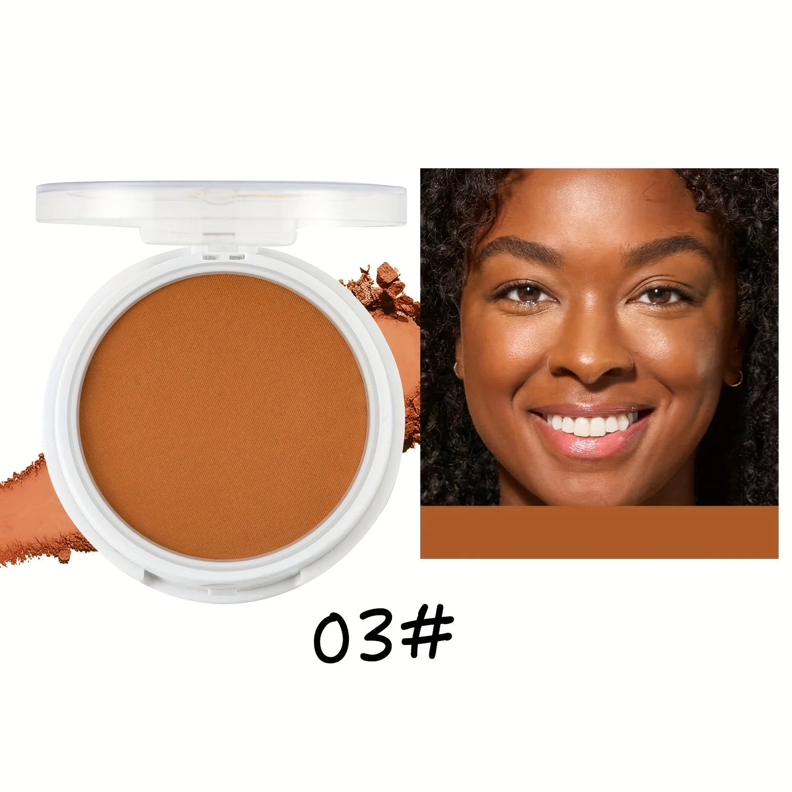Wheat Matte Bronzing Powder Dark-Skin Concealer