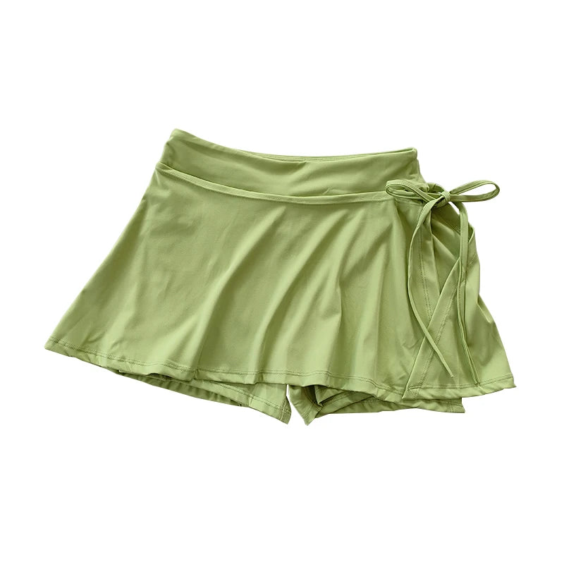 Quick-Dry Tennis Skirt with Pockets