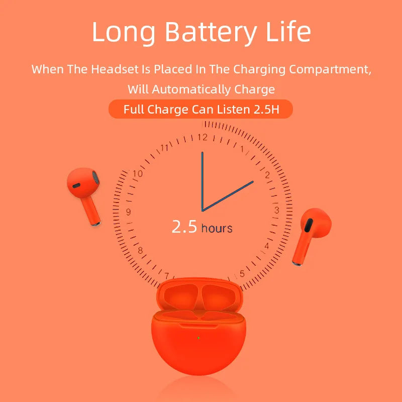 PRO 6 Wireless Bluetooth 5.3 Headset