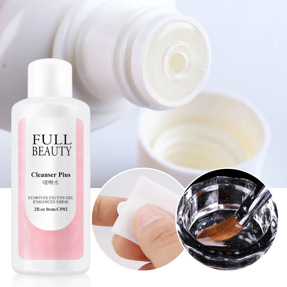 Gel Polish Cleanser Removes Sticky Layer