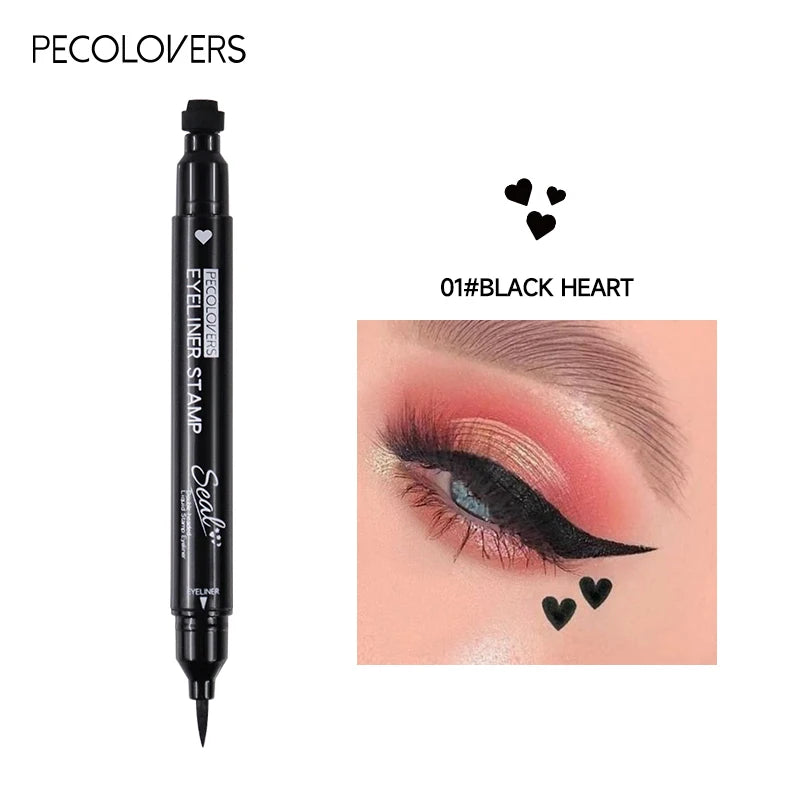 2-in-1 Star & Moon Stamp Liquid Eyeliner Pen