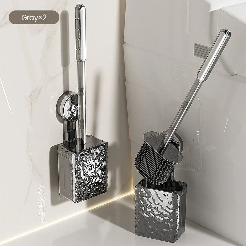 Wall-Mounted Toilet Brush