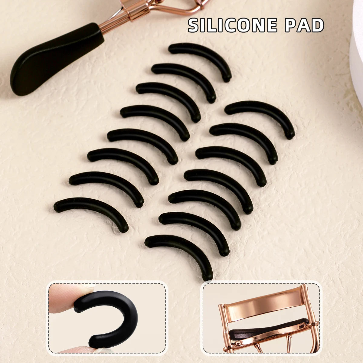 Portable Stainless Steel Eyelash Curler