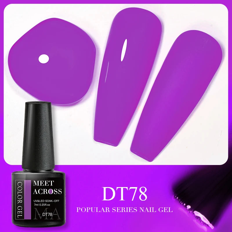 5ml Pink Dried Flower Gel Nail Polish