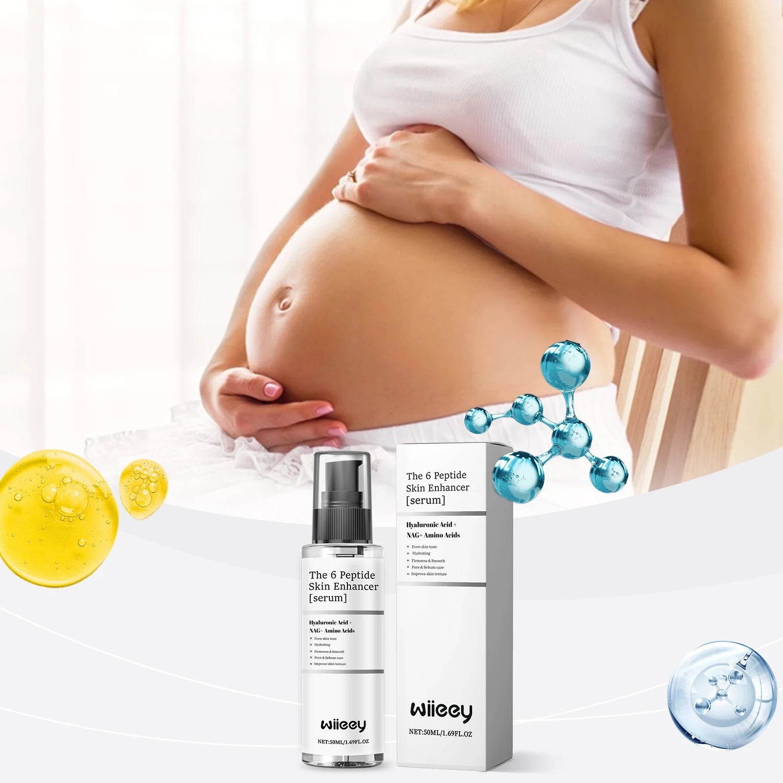 6-Peptide Stretch Mark Essence Oil