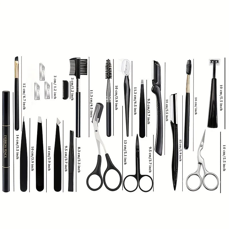 Complete Eyebrow Grooming Set