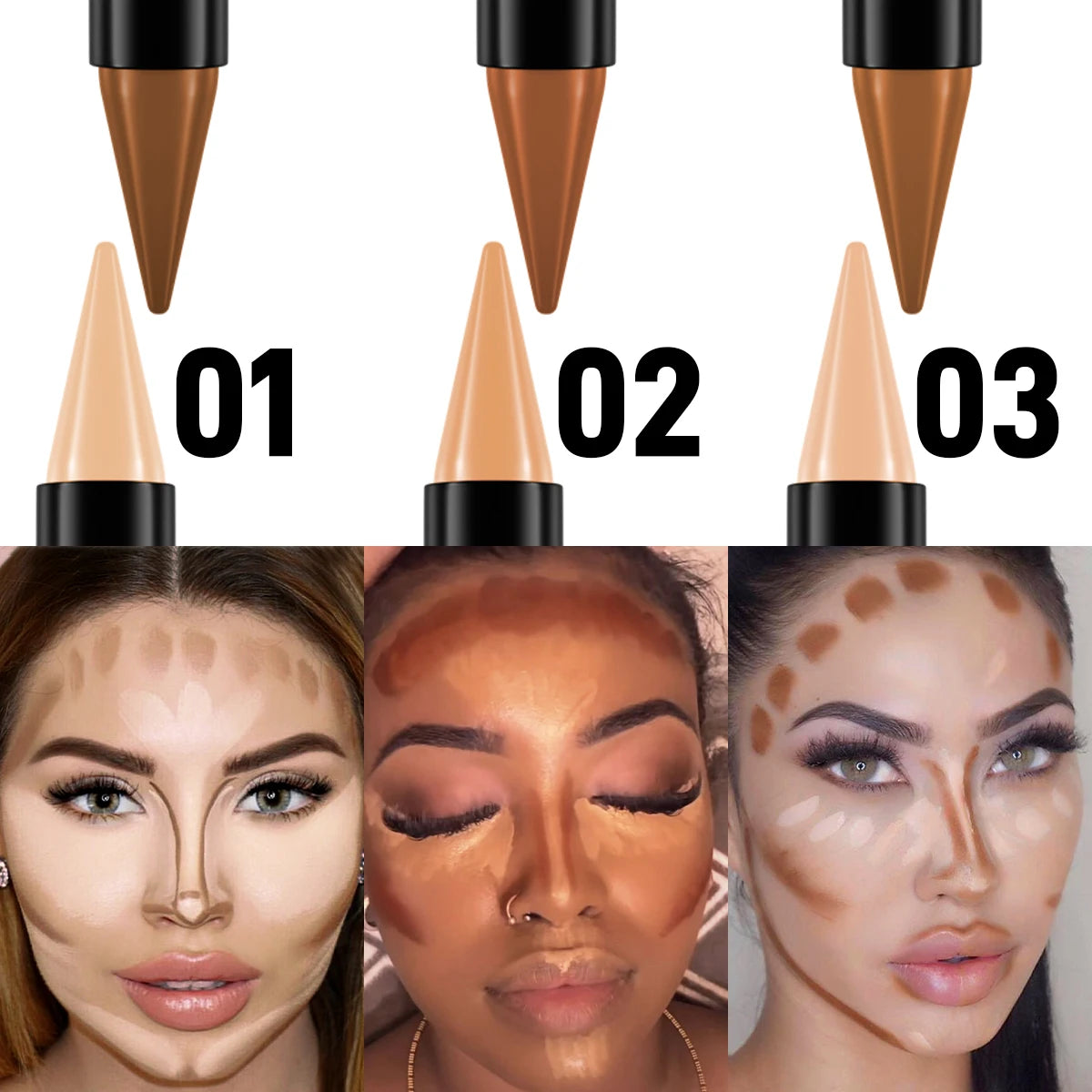 Dual-Ended Contour Stick
