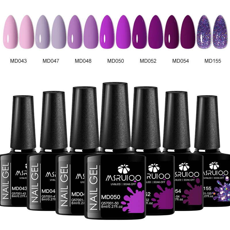 7-Piece UV Gel Polish Set