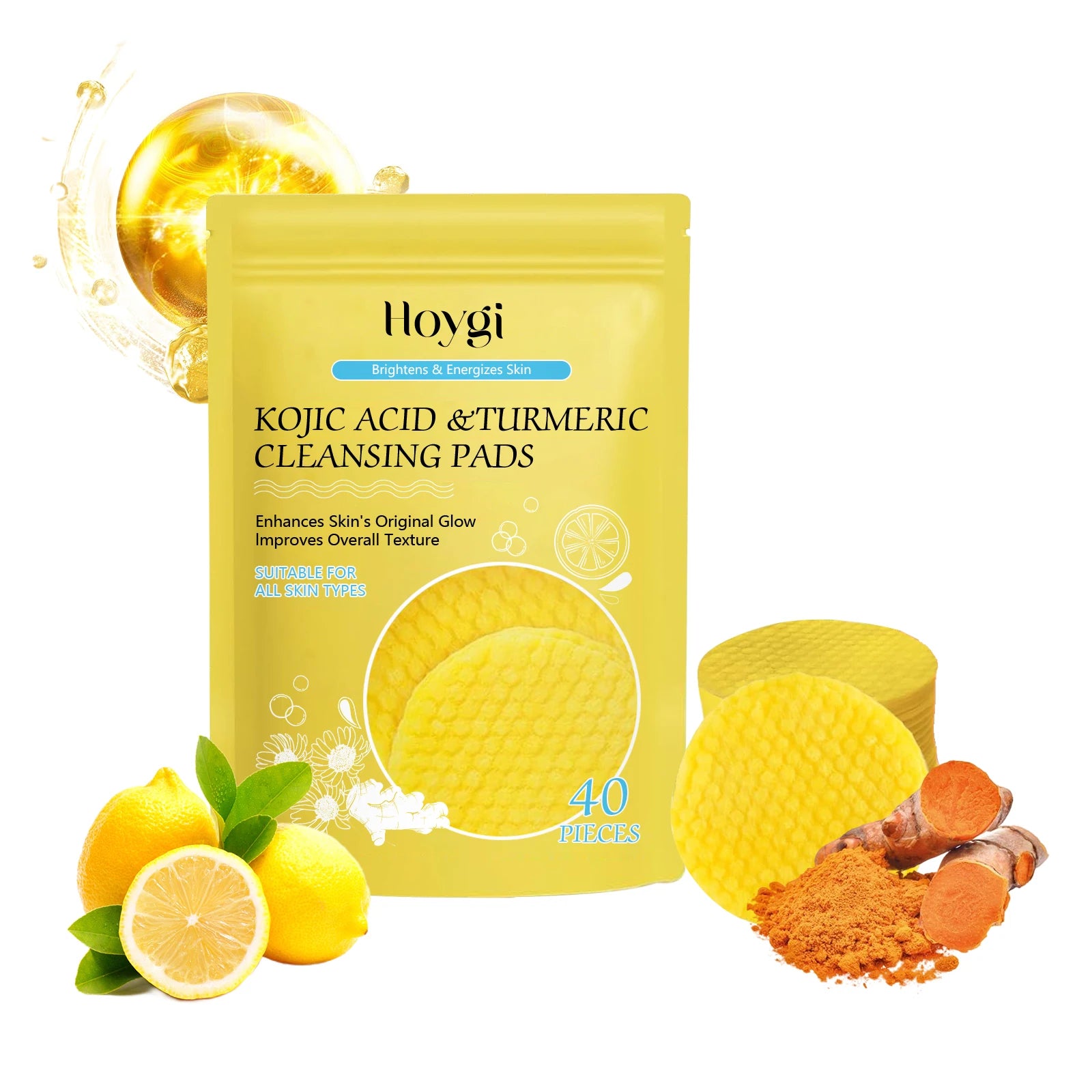 Turmeric Kojic Acid Cleansing Pads
