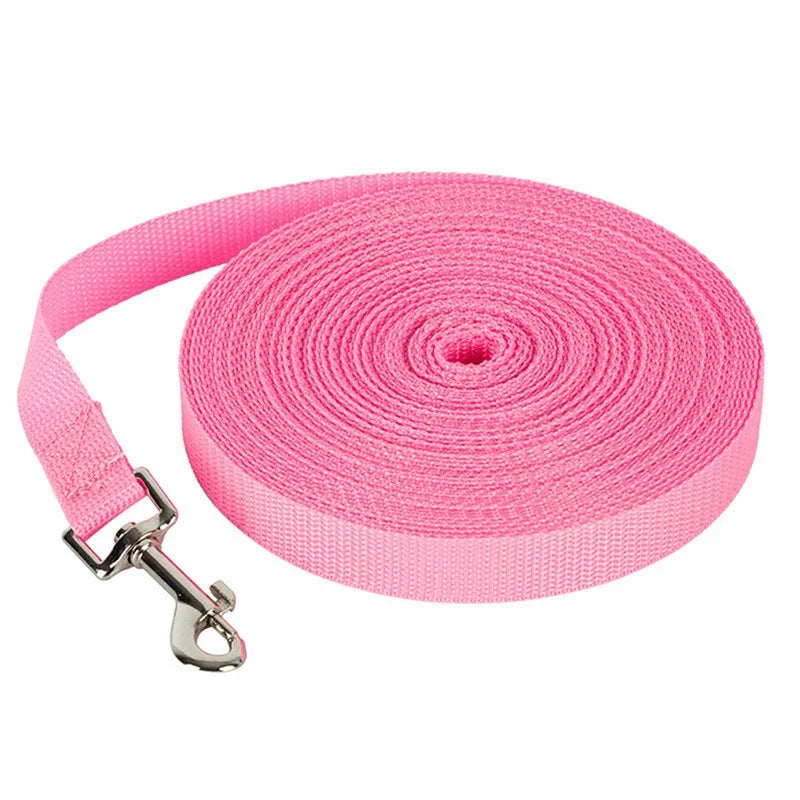 Long Nylon Dog Training Leash