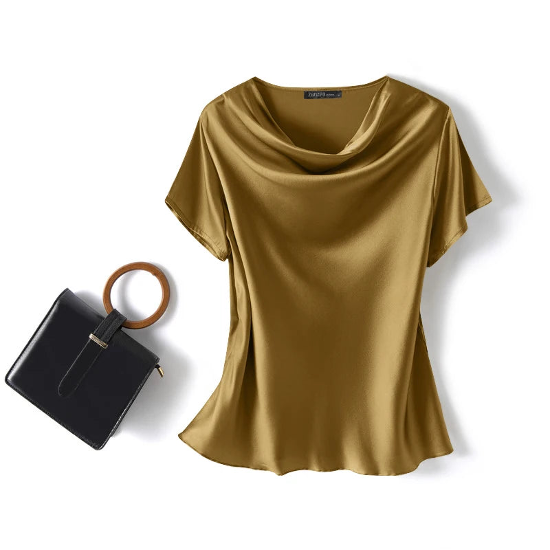 Elegant Satin Blouse