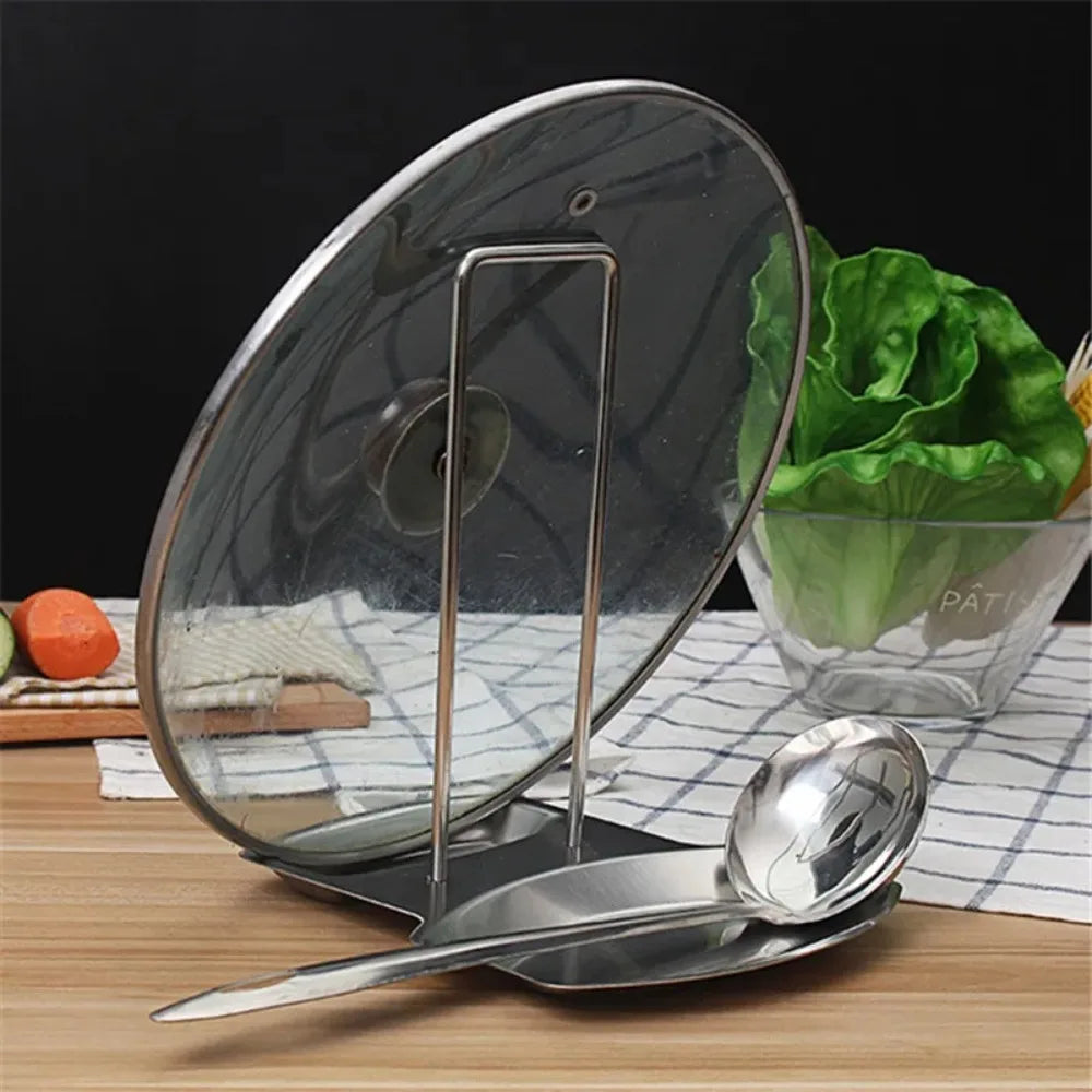 Stainless Steel Pot Lid Stand