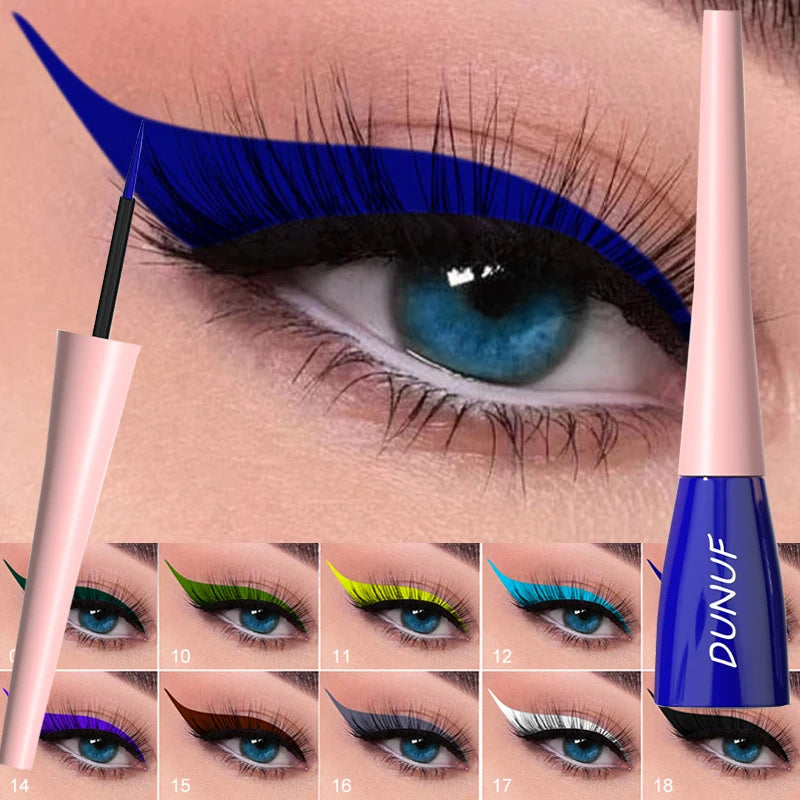 Matte Dark Green Waterproof Liquid Eyeliner