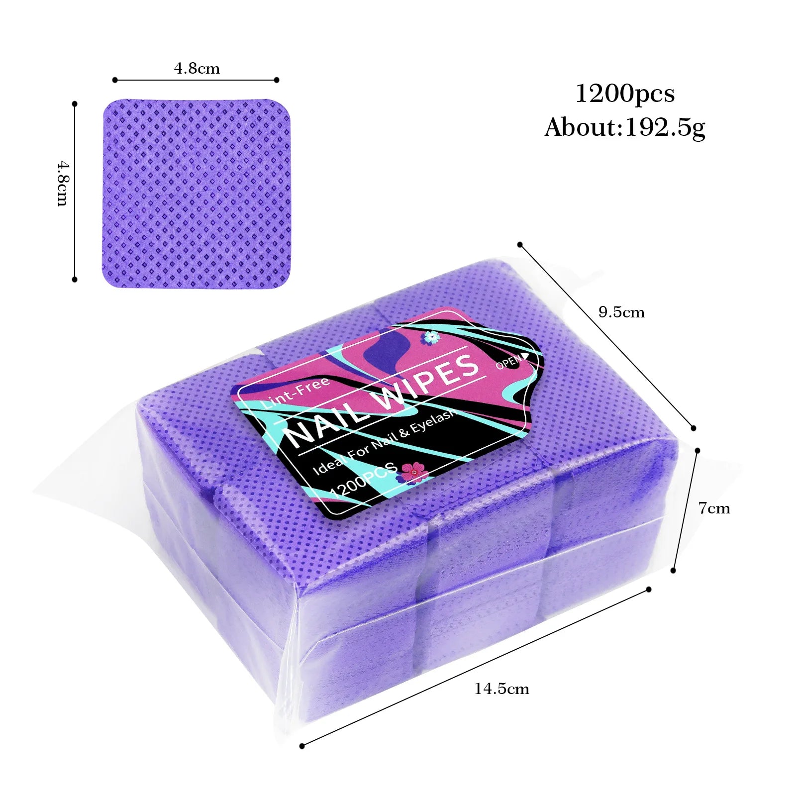 Lint-Free Beauty Cleaning Wipes