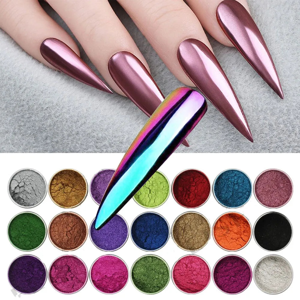 Metallic Mirror Effect Chrome Powder