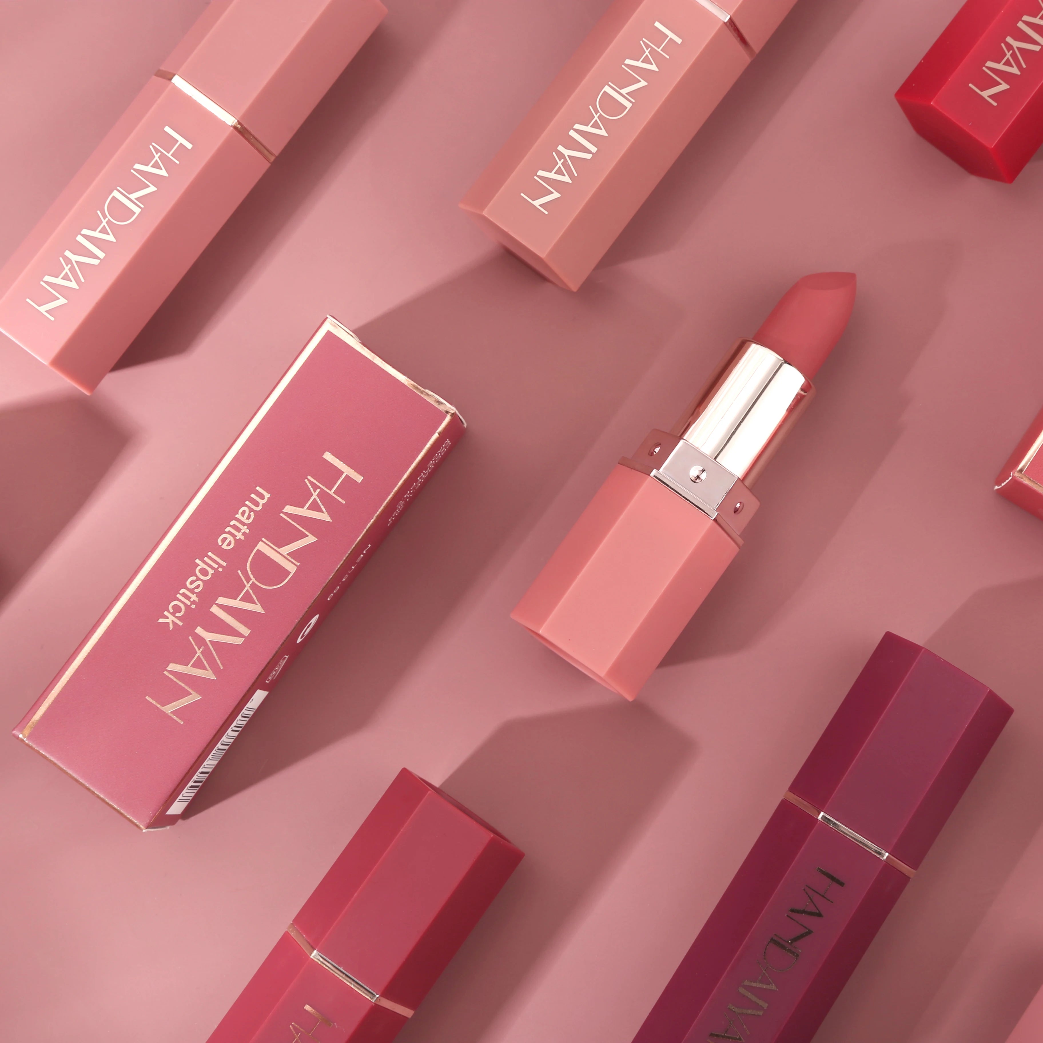 6-Color Long-Lasting Matte Lipstick Set