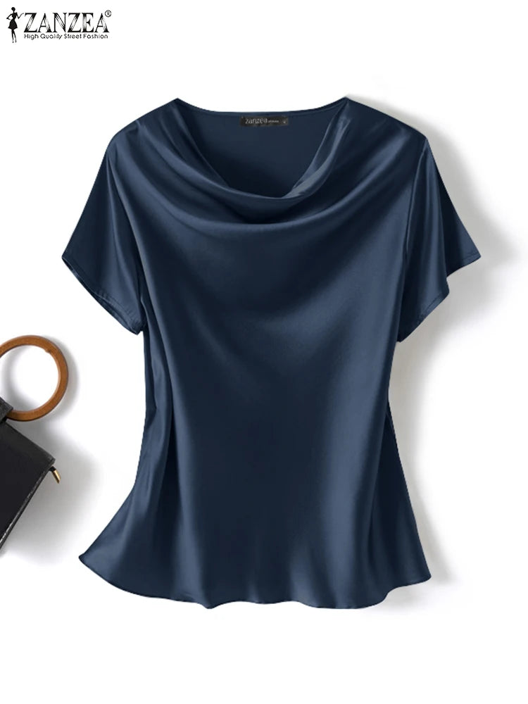 Elegant Satin Blouse