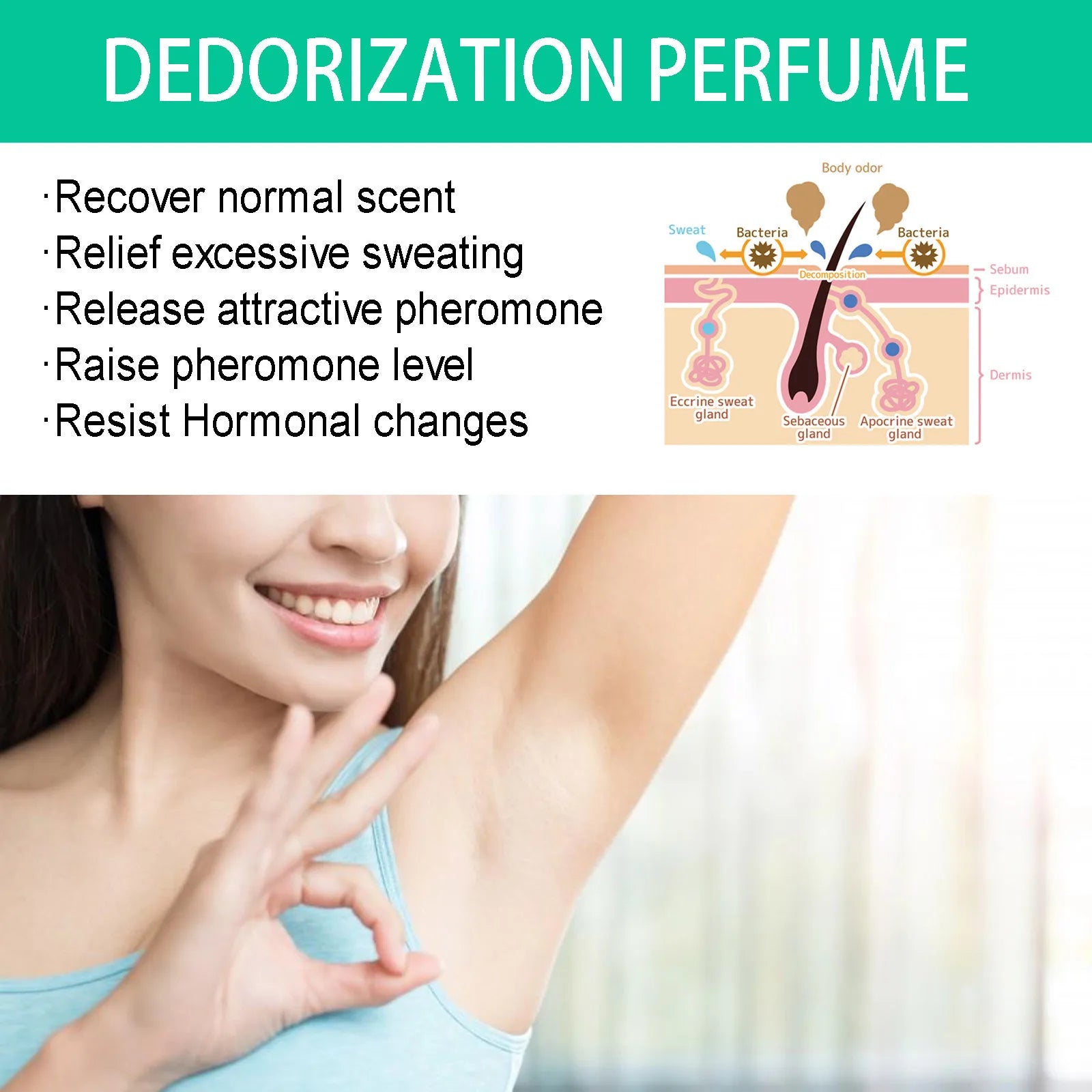 Refreshing Underarm Deodorant Spray