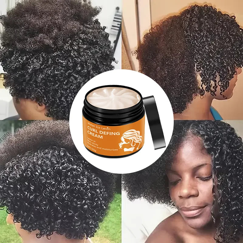 Black Castor Oil Curly Hair Styling Cream
