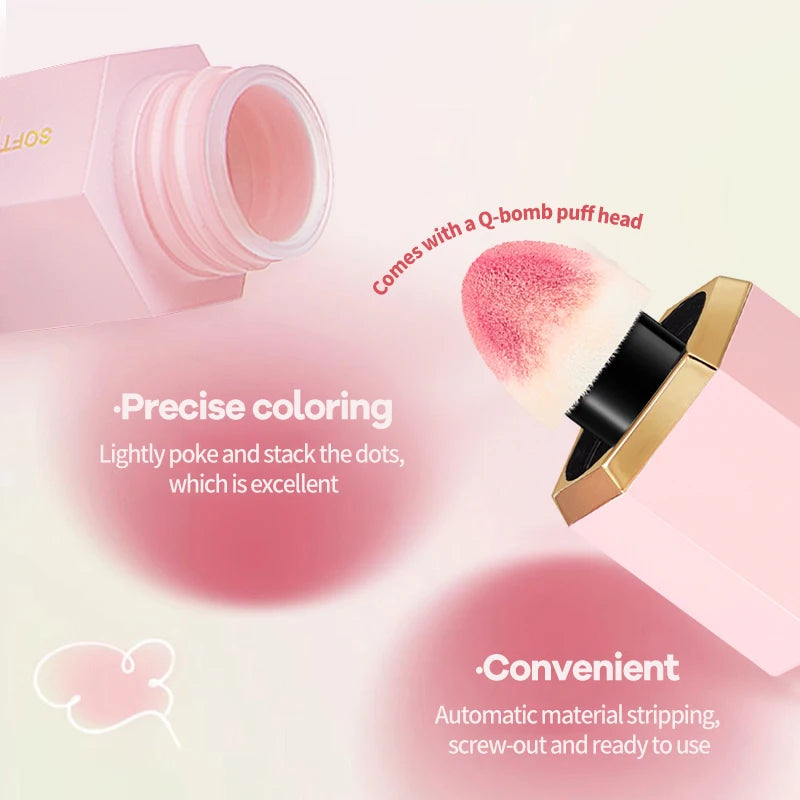 4-Color Matte Liquid Blush