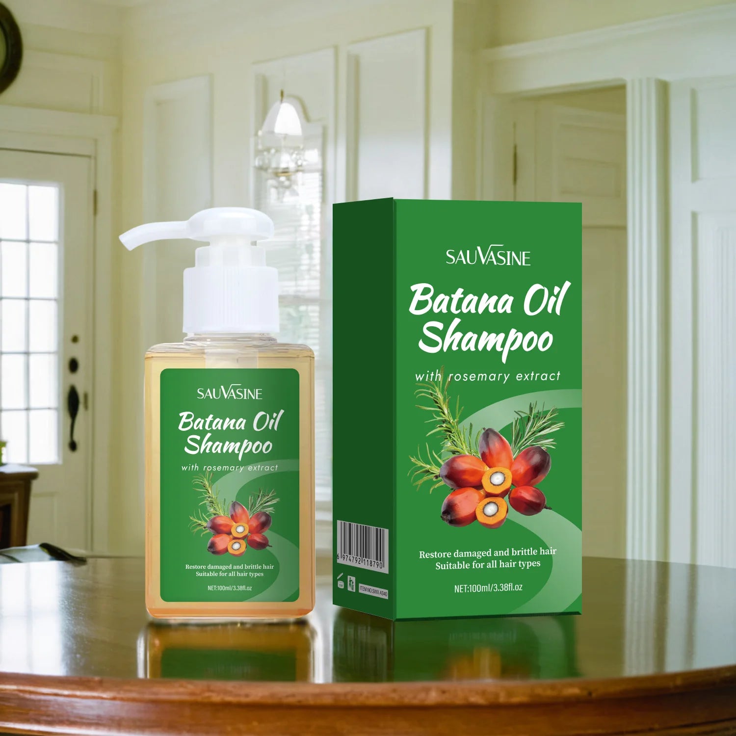 Batana Oil Shampoo and Conditioner Set