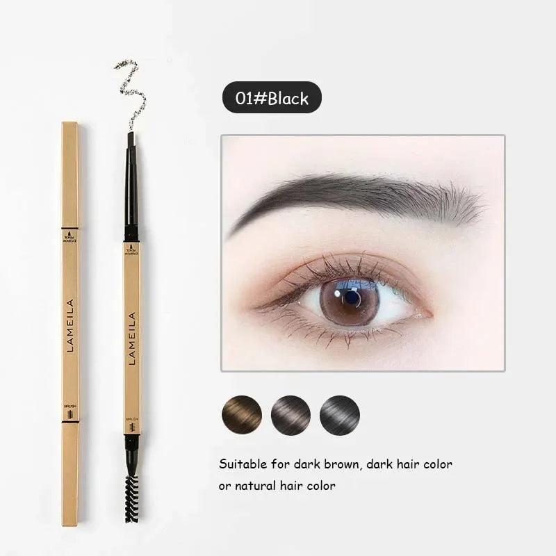 Waterproof Double-Head Eyebrow Pencil