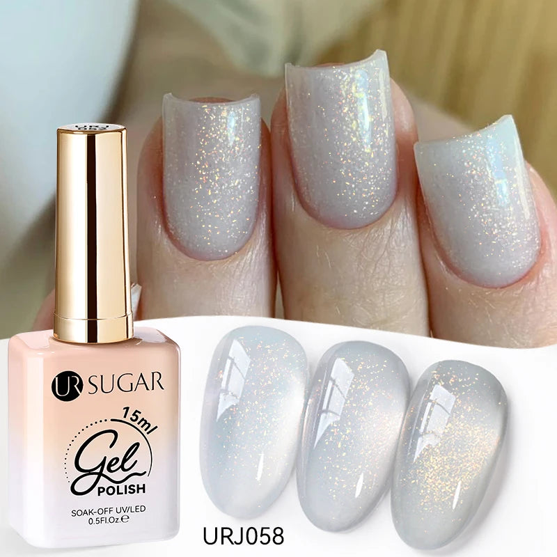 Jelly Milky White Translucent UV Gel Polish