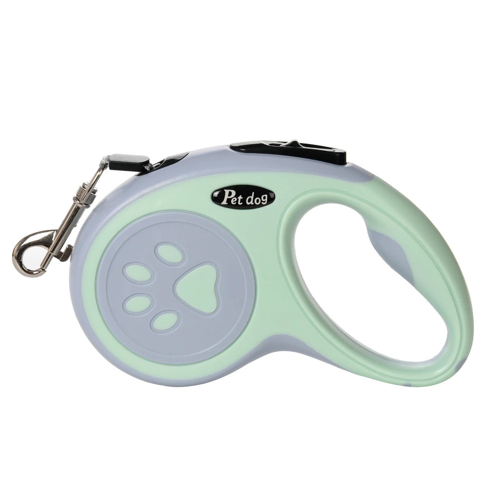 Automatic Retractable Nylon Dog Leash for Small Dogs Walking