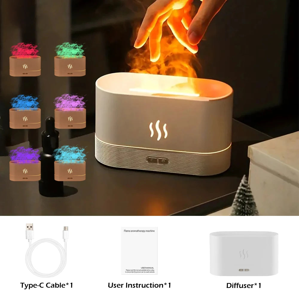 Flame Effect Aroma Diffuser