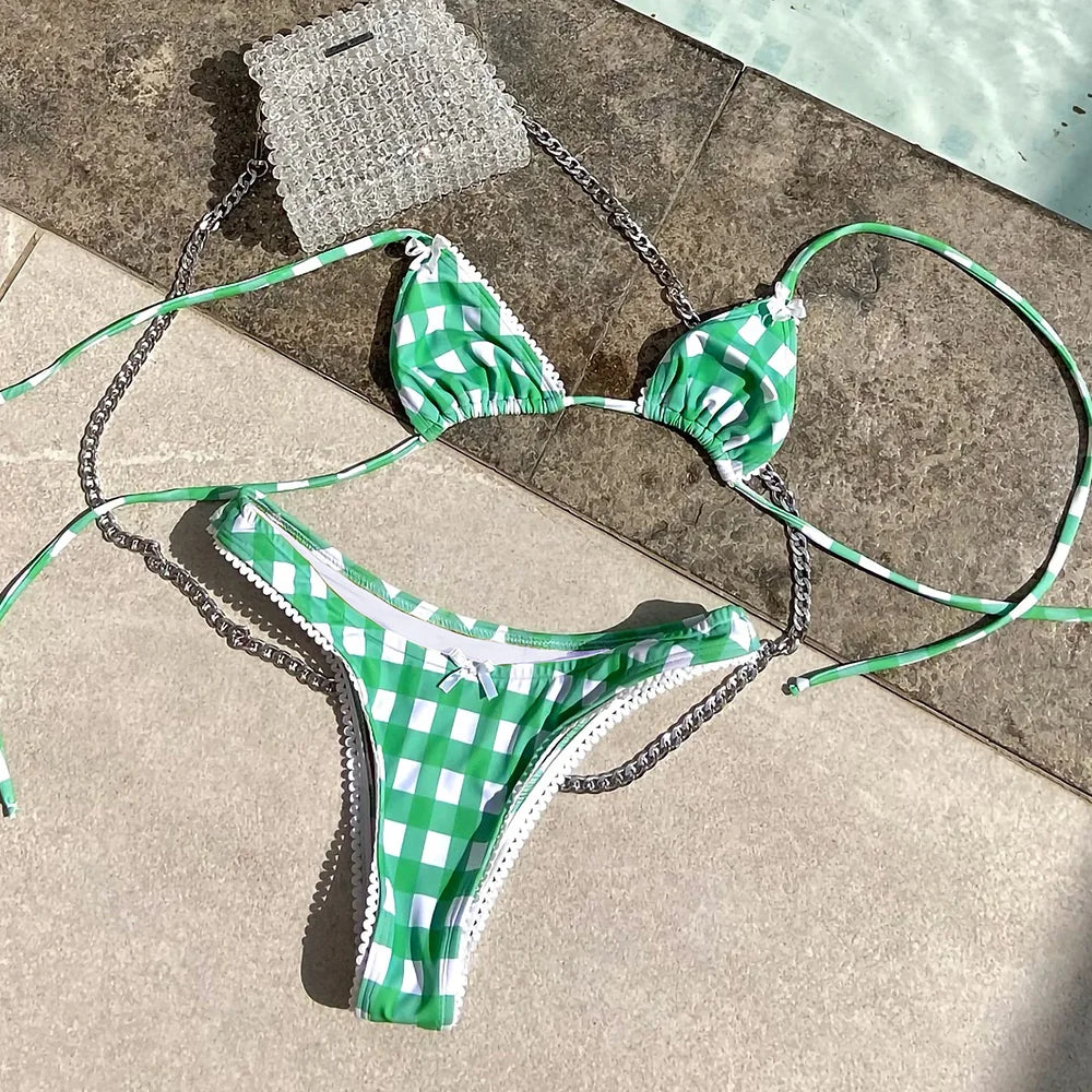 Sexy Micro Push-Up Brazilian Bikini Set