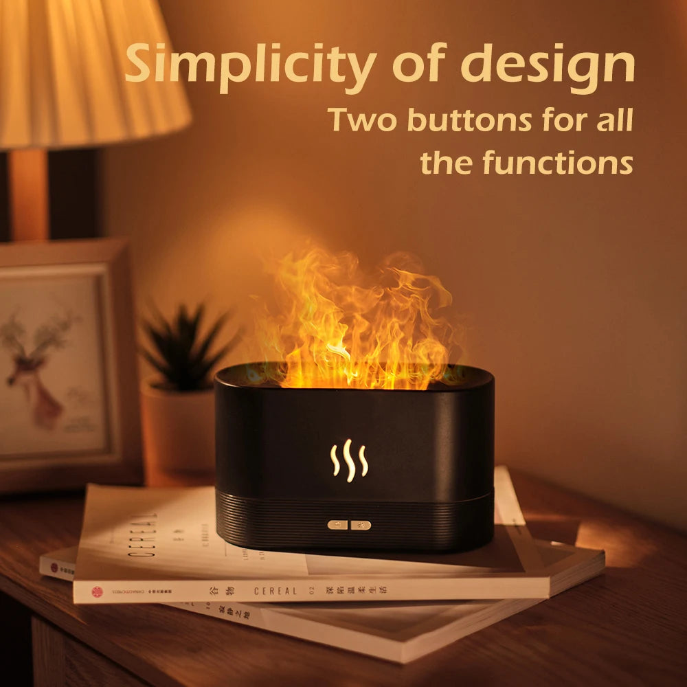 Flame Effect Aroma Diffuser
