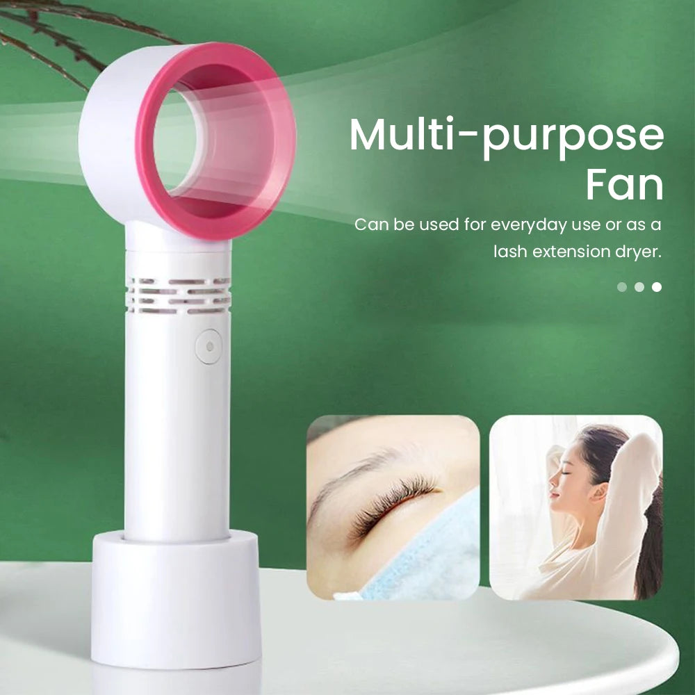 Portable Bladeless Eyelash Fan
