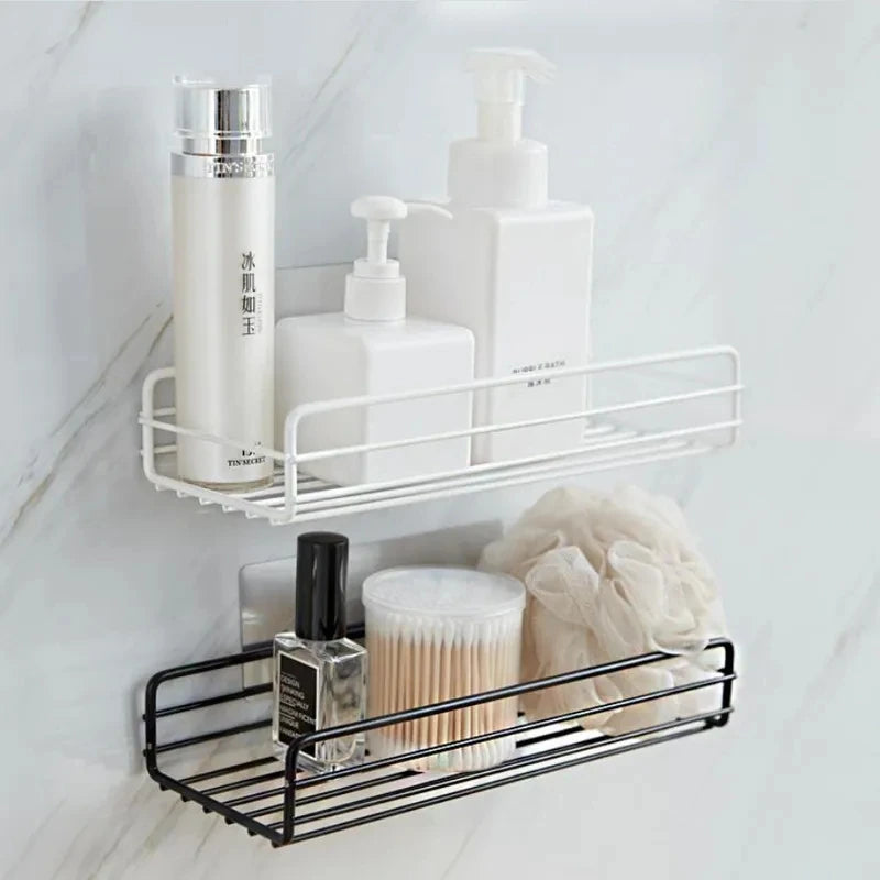 Corner Wall-Mounted Bathroom Shelf