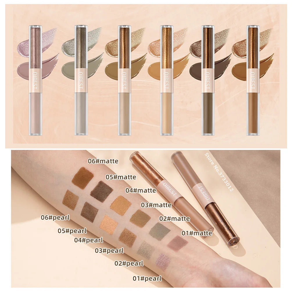 2-in-1 Matte and Shimmer Eyeshadow Stick