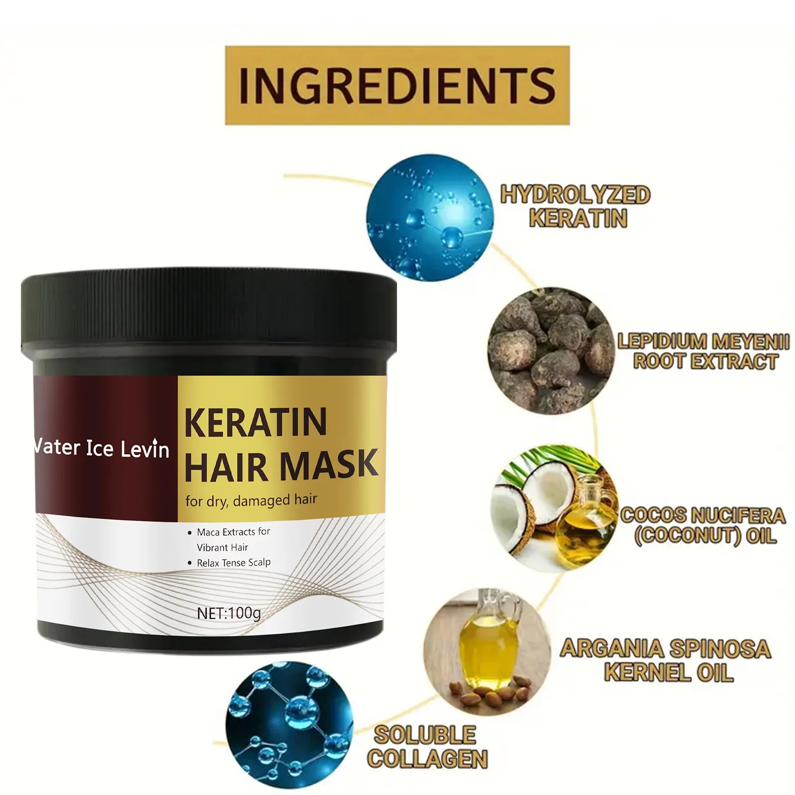 Keratin Intense Deep Repair Hair Mask