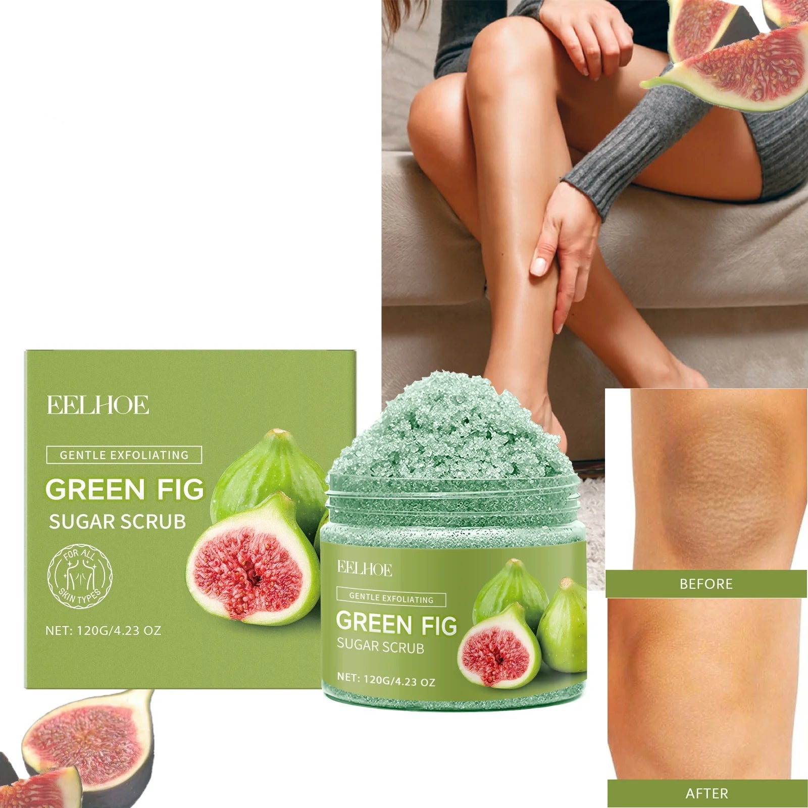 Green Fig Sugar Body Scrub