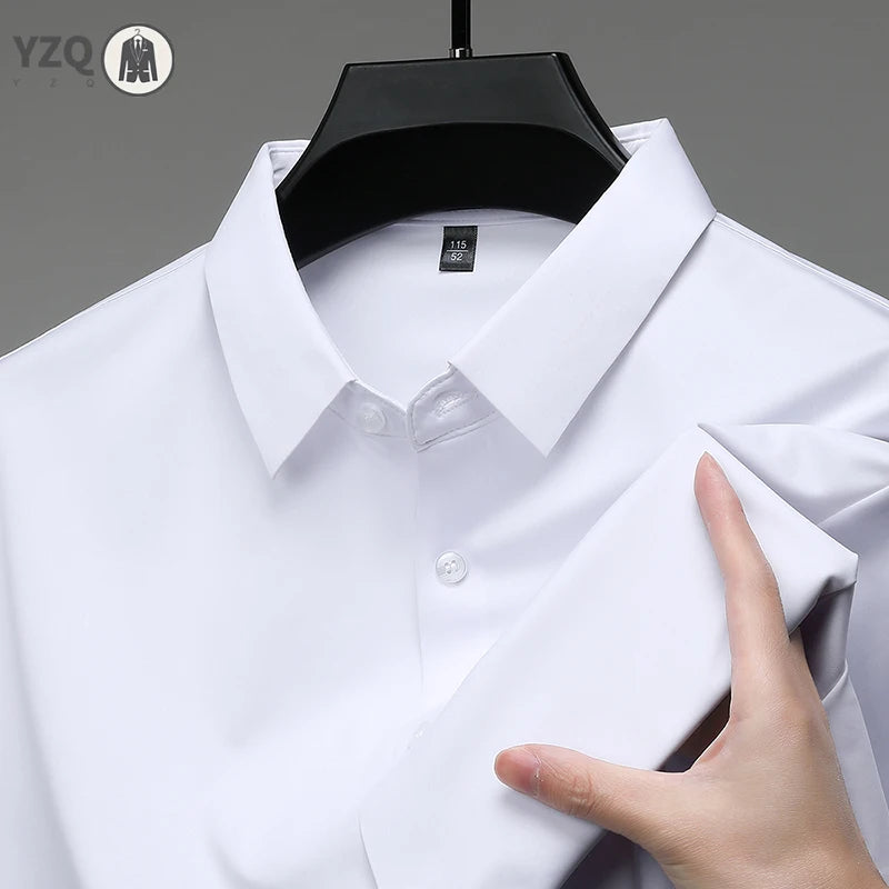 Solid Color Business Shirt